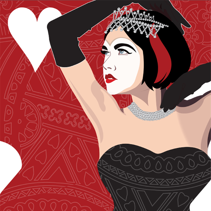 Illustration - Queen of Hearts