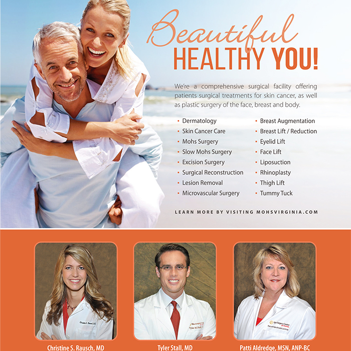 Skin Surgery Center of Virginia - Magazine Ad